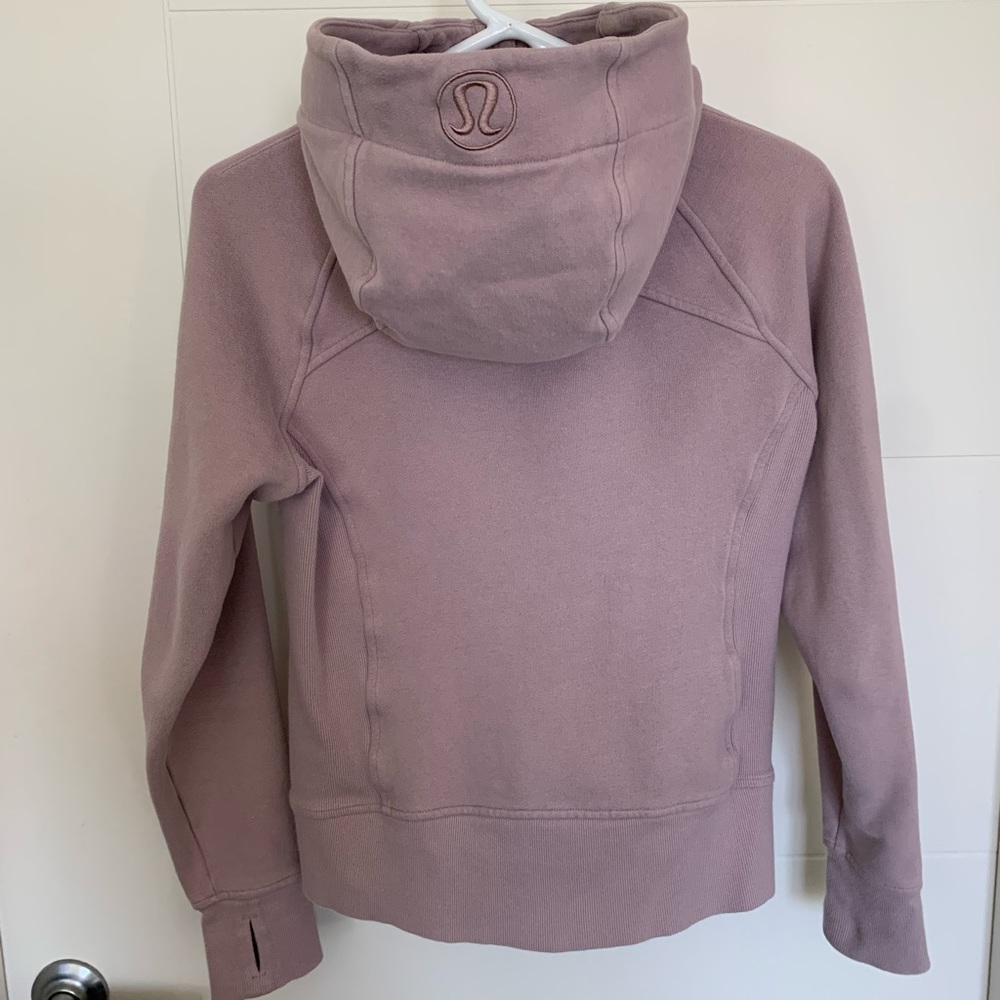 EUC LULULEMON scuba full zip hoodie size 6